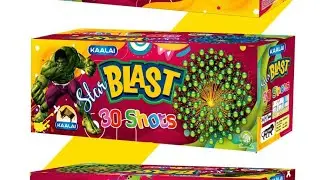 Kaalai Brand 30 MultiColour Shots With Crackling #crackersshop #gbmuthu #madhangowri #behindwoods