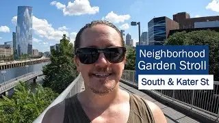 Philly Walking Garden Tour | South and Kater Streets | Container Gardening