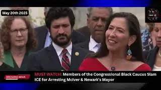 Congressional Black Caucus Slams Arrest of Rep McIver & New Jersey Mayor #news #fypage  #politics