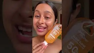Sun protection that moves with you; spray, glow, and go! 🧡