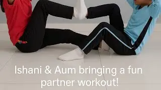 День 6 | Фитнес-обязательства 🧘&zwj;♂️💪 Детская йога-асана + тренировка с партнёром