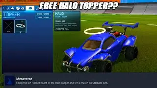 Why Everyone Got A FREE Halo Topper In Rocket League!! - Rocket League Update