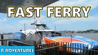 CityCat Fast Ferry, Brisbane River Australia