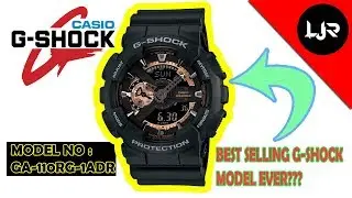 CASIO G-SHOCK GA-110RG-1ADR (черный/розовое золото)