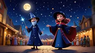 Two Whistling Wizards Wave Their Wands | Magical Fantasy Song for Kids | Nursery Rhymes and Baby