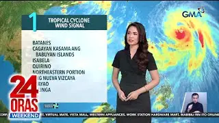 Bagyong Nando, lalong lumakas at posibleng maging super typhoon | 24 Oras Weekend