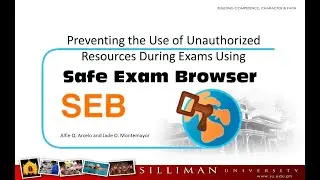 Preventing the Use of  Unauthorized Resources during Exam using Safe Exam Browser in  mySOUL