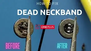 Как починить сломанный шейный обод? || Беспроводные наушники OnePlus Bullets Z Bass Edition
