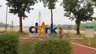 Walking tour at Clark Parade Ground Pampanga