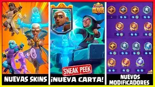 TODO sobre la ACTUALIZACIÓN de MERGE TACTICS (Táctica Royale) ✅ Sneak Peek ⭐️ Noticias Clash Royale