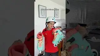 Lilo en roller 1er Fois #shorts #shortvideo