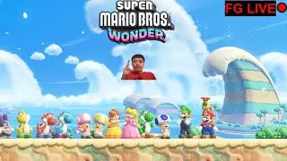 The Final World! | Super Mario Bros Wonder | LIVE 🔴