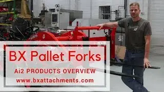 Ai2 Products Pallet Forks for Kubota BX (Gen 1 and Gen 2) - Products Overview
