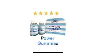 KWICK Unboxing of Hair and Nails Biotin Vitamin Gummies POWER GUMMIES!!