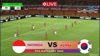[LIVE] INDONESIA VS  SOUTH KOREA U23 QUALIFIERS ASIAN CUP 2026 GAME SIMULASI