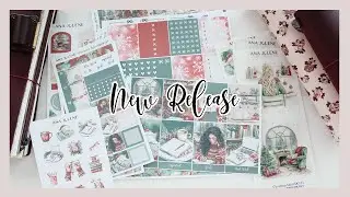 New Release | Christmas Spirit | Hobonichi Weeks Cousin Vertical Journaling Deco