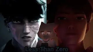 Less Than Zero [Los Tipos Malos 1 y 2 y Las Guerreras K-Pop]