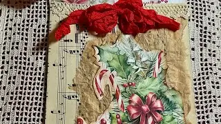 Let&rsquo;s Make A Pocket Envelope using Vintage Music paper&hellip;.