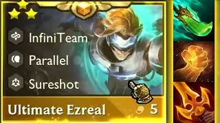 ULTIMATE EZREAL 3 ⭐⭐⭐ ONE SHOTS EVERYTHING | TFT Set 8.5