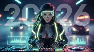 Best EDM Melodic Techno Mix 2026 🏁⚡ | Neon Racer DJ Set | Bass Boosted