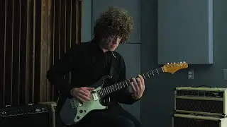 Retrograde 277 baritone, Welagen Overdrive Special played by John Courage. Mark Grant Guitars