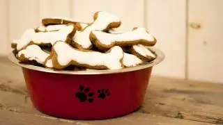 Grandma's Molasses Dog Bone Cookies