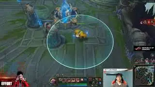 SKT Effort stream Alistar. KDA 0/11/10, Sep 18, 2018.