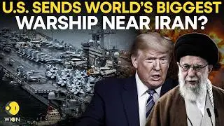 US-Iran Tensions LIVE: US Sends World&rsquo;s Largest Aircraft Carrier to Middle East Amid Iran Tensions