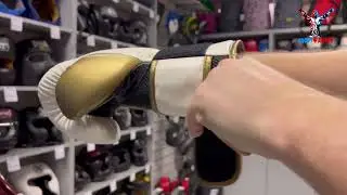 Боксерские перчатки Everlast Powerlock PU 2 White Gold