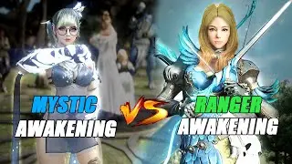 BDO| MYSTIC AWAKENING VS RANGER  AWAKENING [REMASTERED GAMEPLAY]