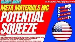 POTENTIAL SQUEEZE : MMAT STOCK ANALYSIS | META MATERIALS STOCK