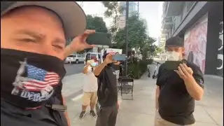 Crazy #movie set employees for 0-💯 fast don&rsquo;t film us try to fight me call police tyrants !!!