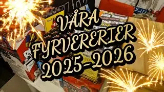 VÅRA FYRVERKERIER 2025-2026