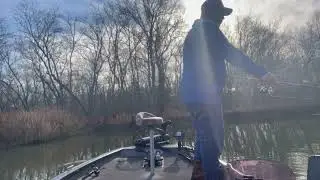 Crappie in the creeks North Texas Jan 2026 