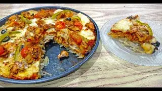 Potato Crust Pizza without oven | Gluten Free Pizza | How to make pizza at home