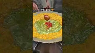 Surat Famous Pav Bhaji In Just 200/-|Indian Street Food #shorts #pav #bhaji #summer #famous #viral