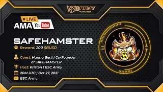 [AMA в прямом эфире] #28 &mdash; SAFEHAMSTER | Blockchain Army
