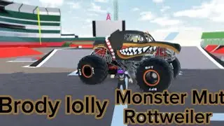 Brody lolly monster mut Rottweiler, driver card monster jam mayhem east 