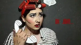 Comic Book inspired makeup! * NYX FACE AWARD CROATIA *