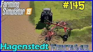 Let's Play FS19, Hagenstedt #145: Rowing Up Hay!