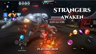 17. 5v5 PvP Magic Action MOBA #StrangersAwaken Actual Gameplay