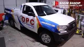 Vehicle Wrap Timelapse - OPC Pest Control