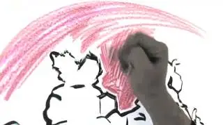 Remo Fuiano's Live Panting - Inking and colouring Frida Khalo