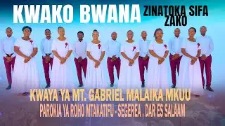 KWAKO BWANA -JOHN MGANDU -KWAYA YA MT GABRIEL MALAIKA MKUU PAROKIA ROHO MT. SEGEREA DSM-TANZANIA