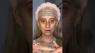 My makeup routine when I&rsquo;m old 😳 #shorts