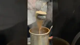 Famous Tandoori Chai Making - Extremely Hot Pot Tea 😱 #shorts