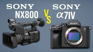 NX800 vs A7IV &ndash; Camcorder Sony vs Mirrorless Sony kamera live streaming multicam