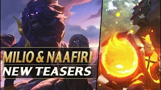 MILIO & NAAFIRI NEW CHAMPIONS TEASERS & RELEASE DATE - League of Legends