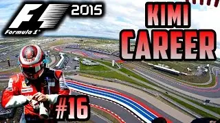 F1 2015 Raikkonen Career Mode Part 16: USA