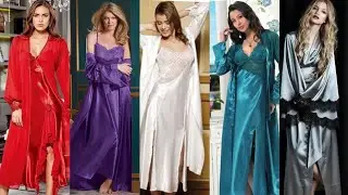 luxury designer bridal night gown